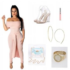 Complete look fall jumpsuit